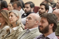 Acto de apoyo a la candidata de Vox a la Alcaldía de Valladolid