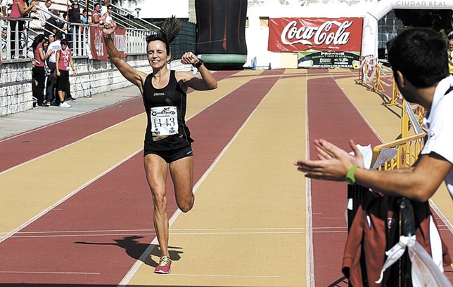 Mirian Laguna, ganadora de la prueba femenina.