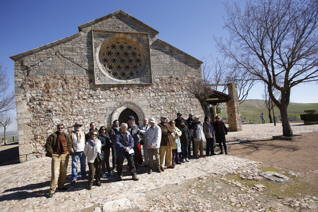 Imágenes de la visita al Yacimiento de Alarcos./