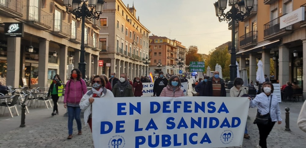 Acción Ciudadana se manifiesta contra el olvido de Segovia
