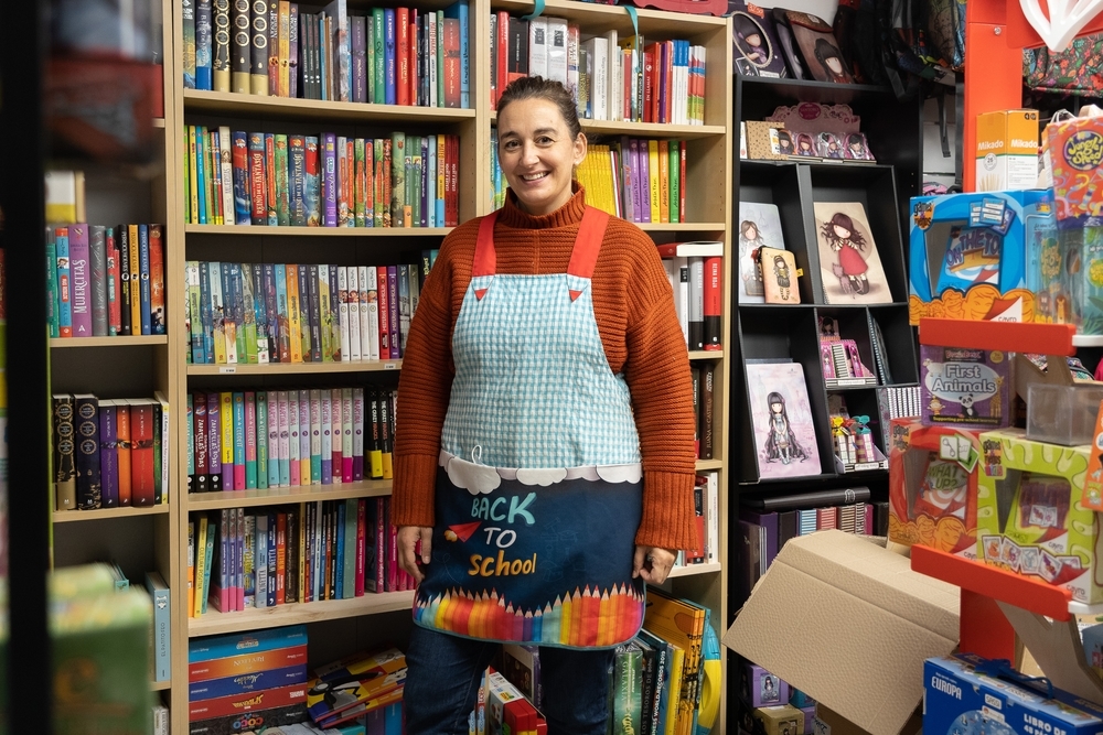 Raquel San José, de ”La librería de mi Barrio”.