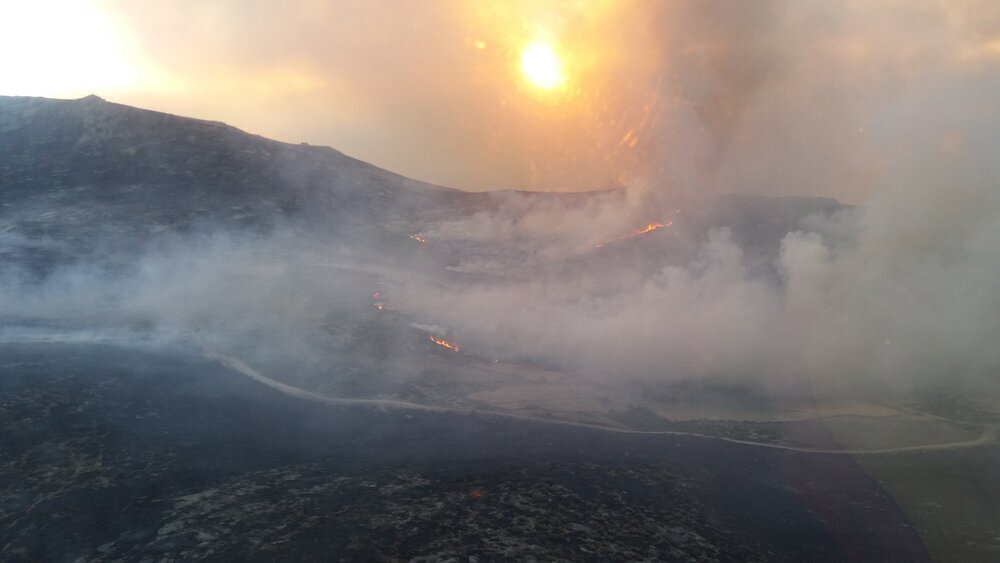 La N-403 detiene el incendio de Navalacruz - Vimarsana News