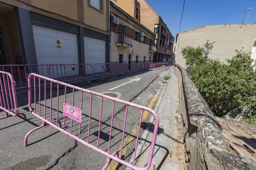 Un tramo de la calle La Fuente lleva cortado desde Filomena - Vimarsana News