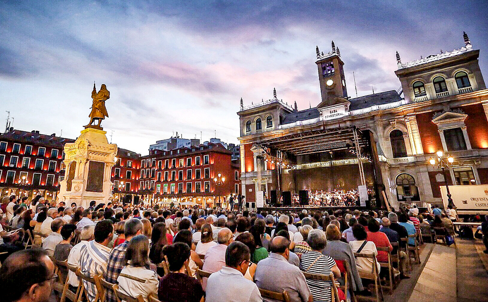 Valladolid tendrá diez conciertos en fiestas en la Plaza Mayor con aforo limitado - Vimarsana News