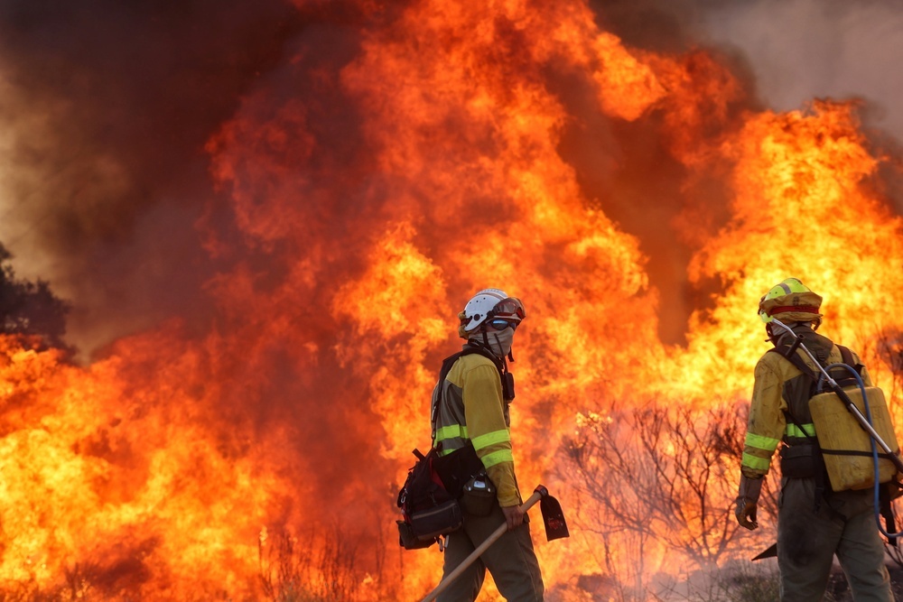 Evolución favorable del incendio de San Felices de Gallegos (Salamanca) - Vimarsana News