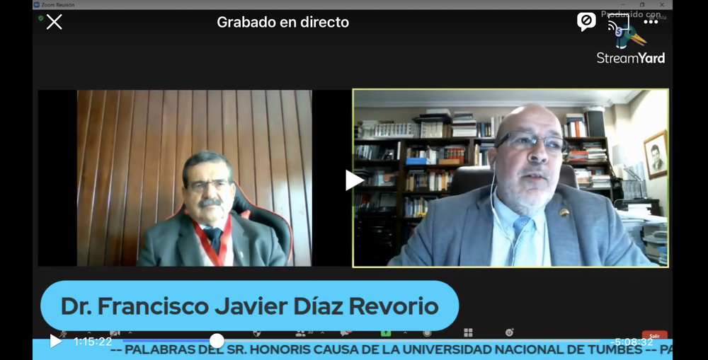 El catedrático Díaz Revorio recibe su octavo doctorado honoris causa en Iberoamérica - Vimarsana News