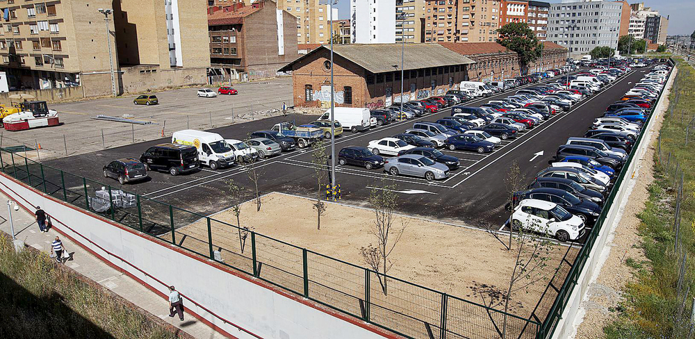 Las nuevas plazas de la Estación de Pequeña, en servicio | Todas las noticias de Palencia - Vimarsana News