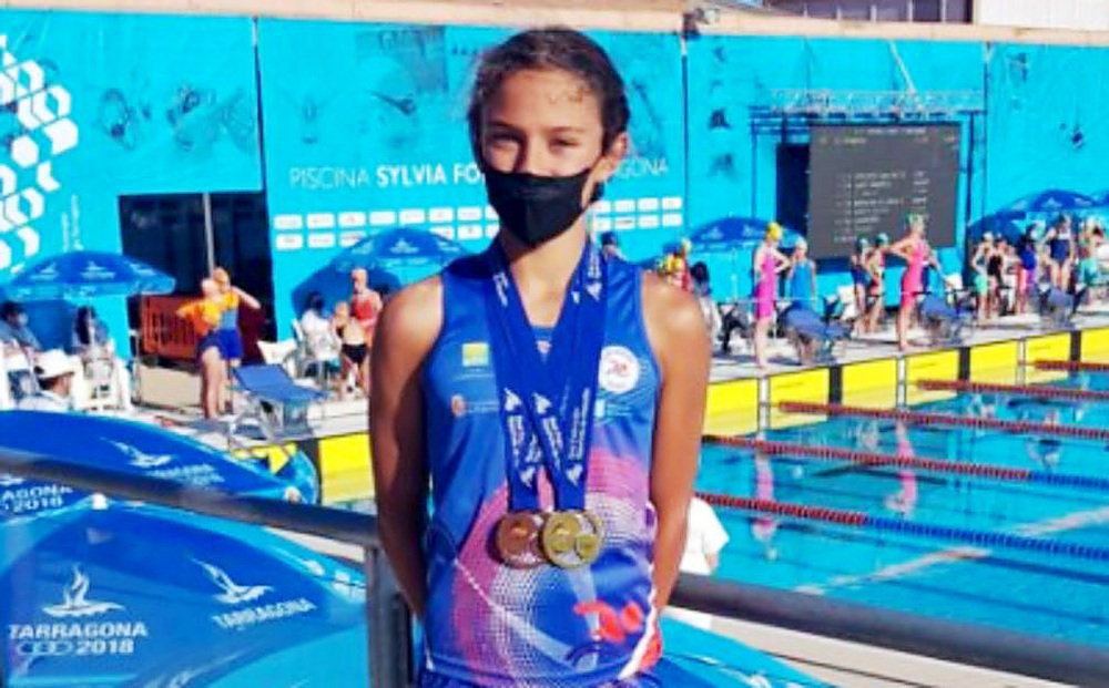 Tres medallas para Sandra Santos en el Nacional Alevín | Todas las noticias de Palencia - Vimarsana News