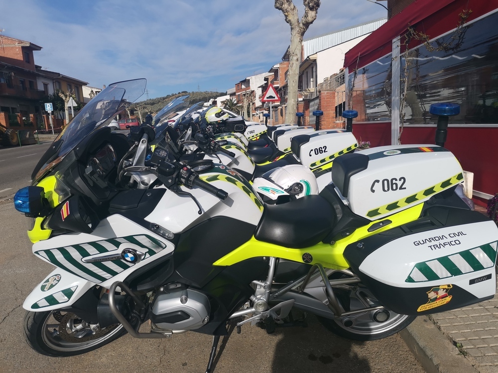 La Escuela de Tráfico de la Guardia Civil 'tiñe' la provincia