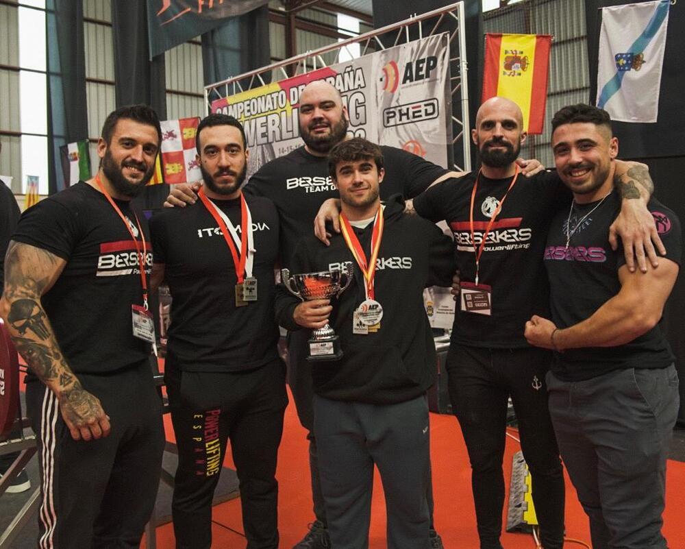 El Berserkers busca el podio en el Nacional de press banca