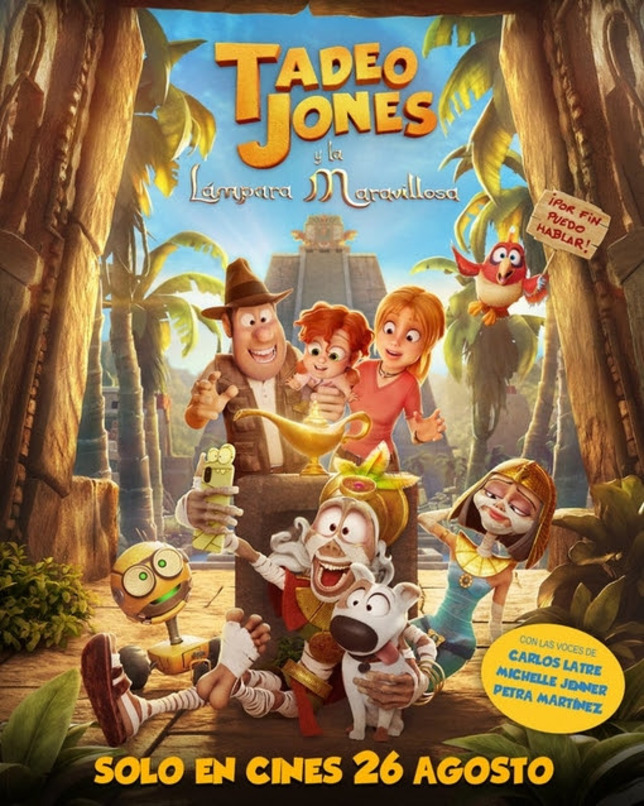 TADEO JONES Y LA LAMPARA MARAVILLOSA