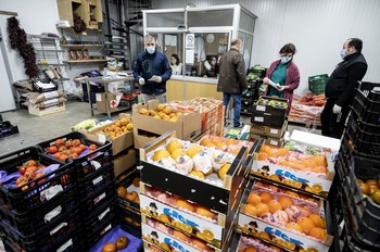 Frutas y verduras, más por la falta de recolección