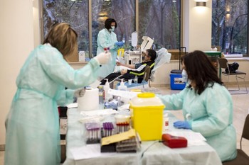 Las donaciones de sangre se mantienen