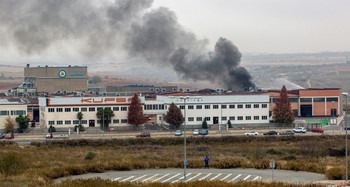 Muere el trabajador logroñés herido en el incendio de Kupsa