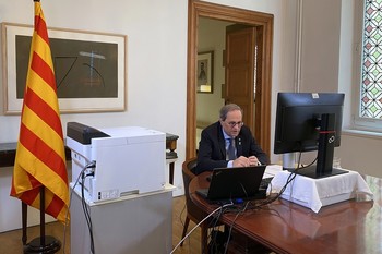 Torra pide a Sánchez los 