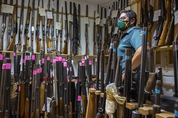 Un arma por cada siete vecinos en la provincia