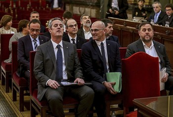 El indulto a los líderes del procés planea sobre La Moncloa