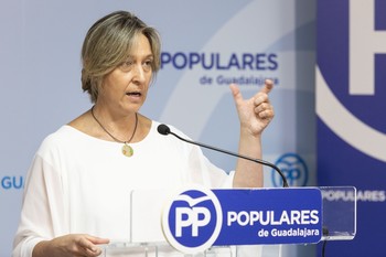 Ana Guarinos, diputada regional del PP y vicepresidenta segunda de las Cortes de Castilla-La Mancha.