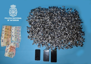 Vuelve a traficar con droga tras ser detenido en febrero