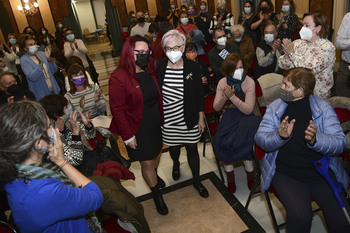 La Rueda homenajea a Naty Cabello, su 'madre feminista'