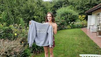 Una estudiante de Ituren, compañera de la princesa Leonor