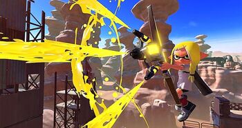 Tinta fresca y brillante