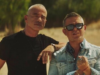 Eros Ramazzotti y Alejandro Sanz presentan 'Soy'