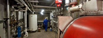 El otoño acecha a los bloques con calefacción central