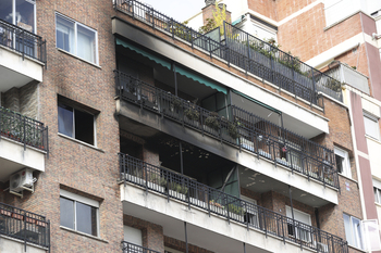 Dos ancianos mueren en el incendio de su piso en Madrid