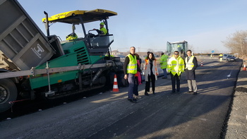 La Junta reanuda las obras en la CL-607