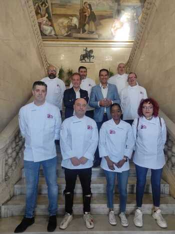 Chefs uniformados