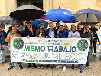 Reivindican 'jubilación digna' para Cuerpos de Seguridad