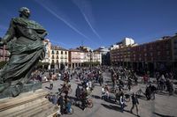 Los ciclistas paran el centro dos horas
