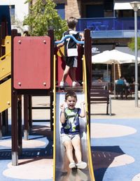 Los niños reconquistan los parques 