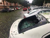 Las fotos más impactantes de la granizada en Ciudad Real