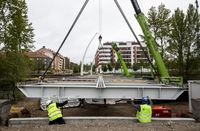 Nueva pasarela sobre el Arlanzón