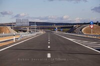  La ministra, Raquel Sánchez, visita la Circunvalación Sur