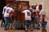 Toros a cajón en la plaza de Cuenca