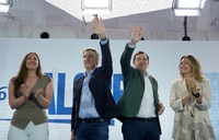 El presidente del PP nacional inicia en Valladolid la campaña para su reelección
