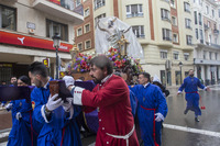 La procesión del Resucitado se suspende por la lluvia