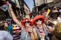 Mañanas de música y felicidad en el centro de Aranda