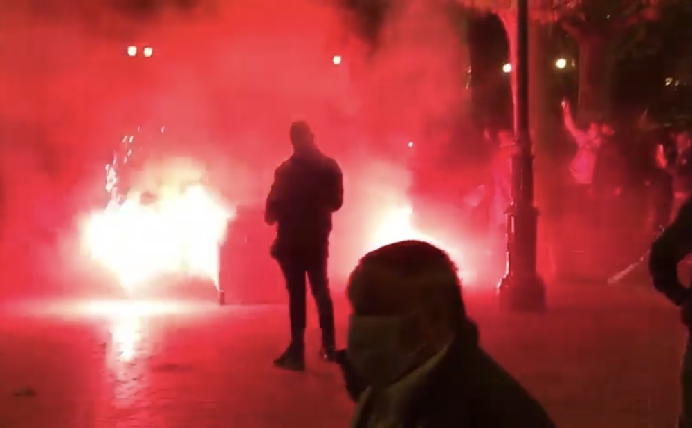 Galería de fotos de las cargas policiales en El Espolón de Logroño 