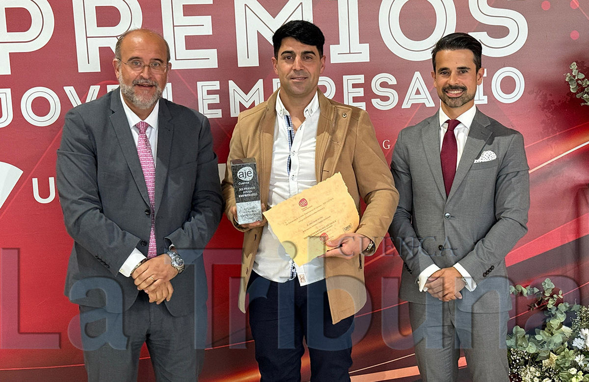 Entrega de los premios AJE Cuenca 